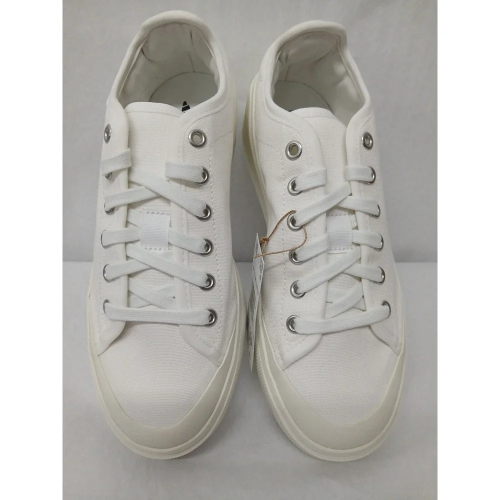 Adidas Women's Stella McCartney Court Cotton Athletic Shoes HQ8675‎ Sz 8